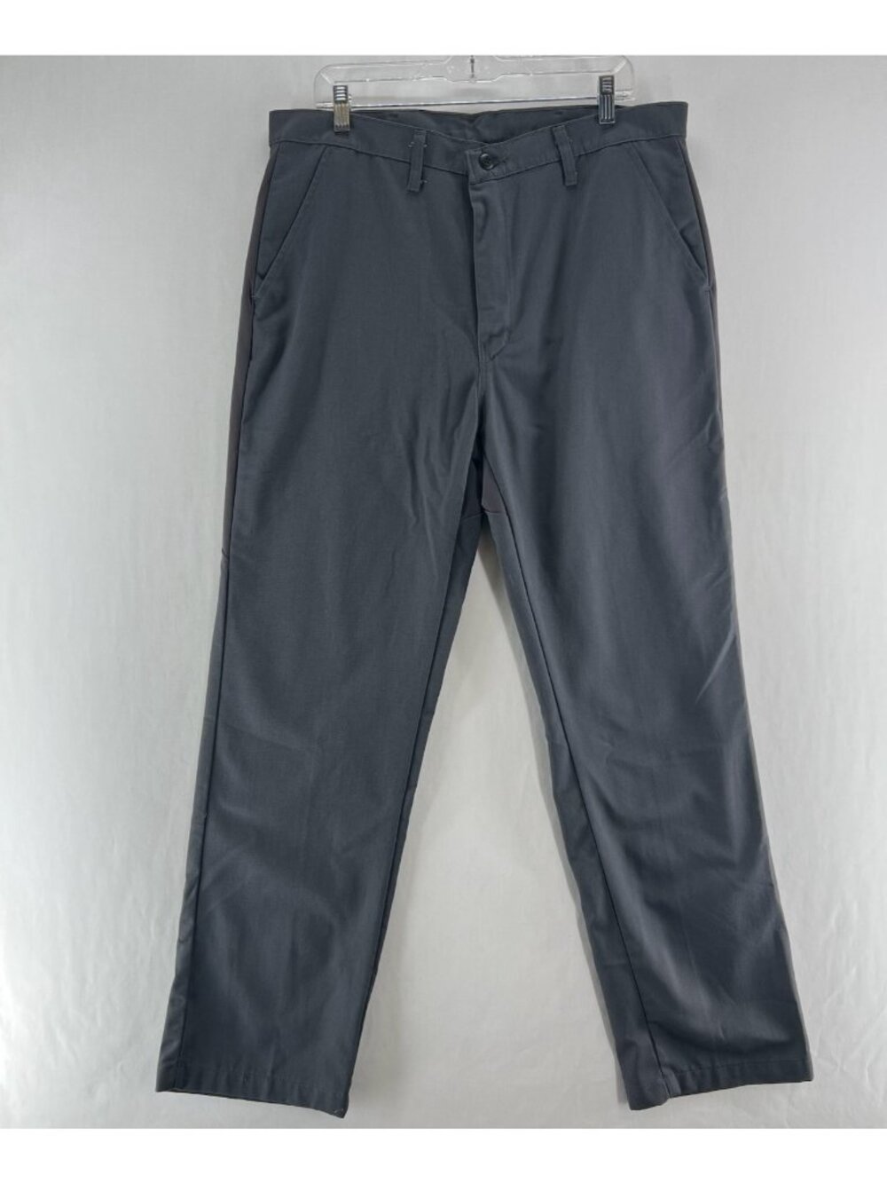 Red Kap Performance Pants Men 36x32 Twill Straight Utility Trouser Charcoal Gray